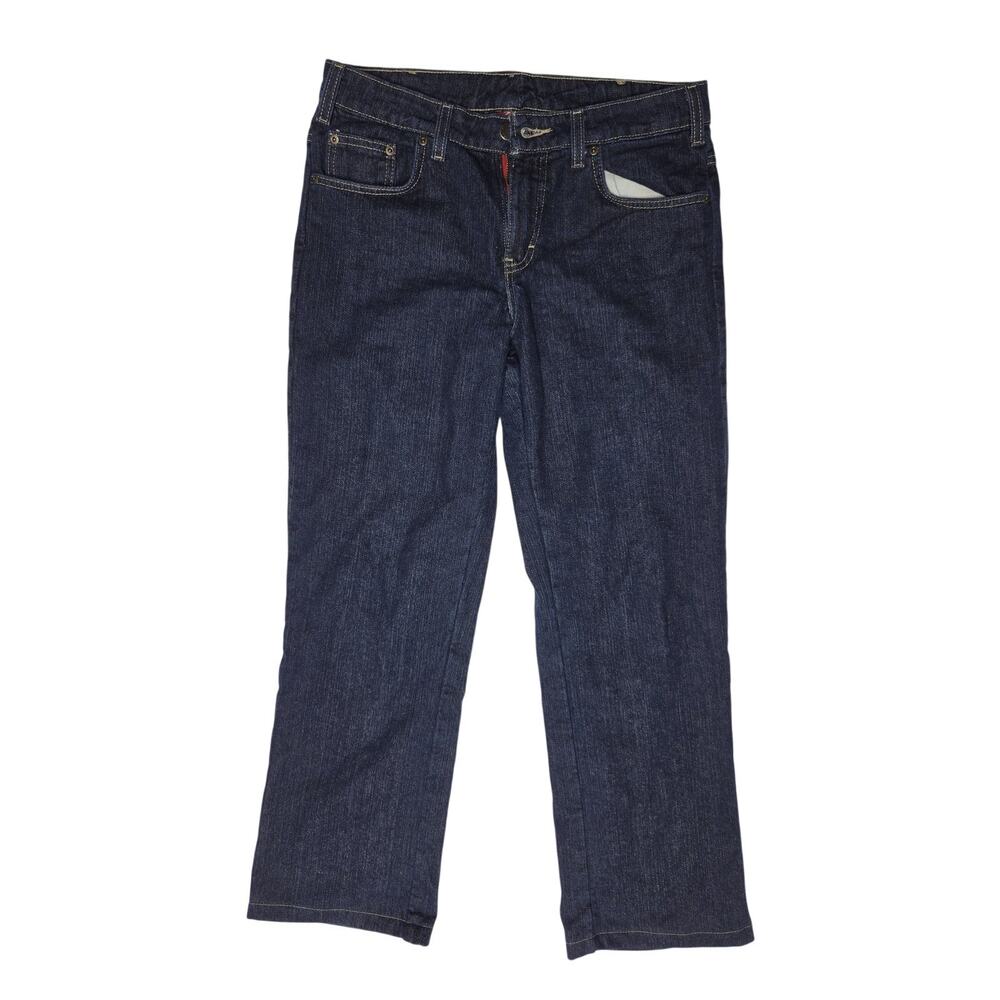 Abercrombie & Fitch Dark Wash Denim Jeans Women Size 6 Regular RN 20687